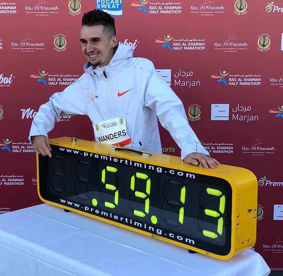 Semi-marathon de Ras Al Khaimah: record d’Europe pour Julien Wanders