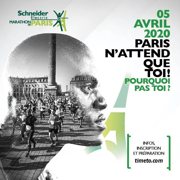 Inscription marathon de Paris 2020, c’est parti pour les inscriptions et… pour votre préparation physique!