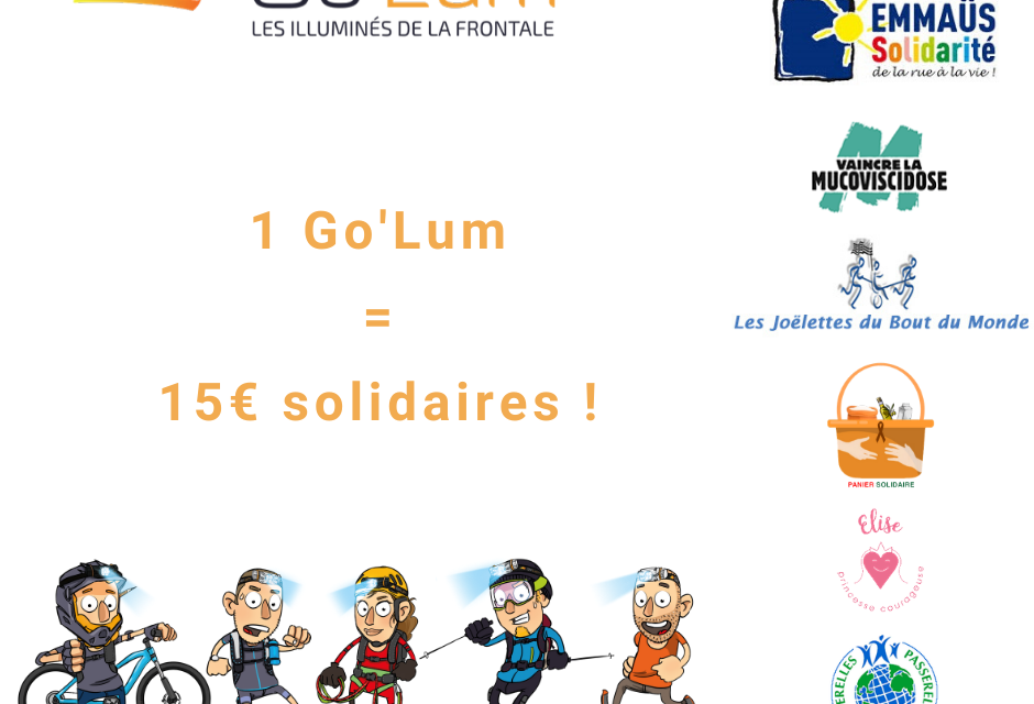Go’lum, l’entreprise Française de Frontale propose un achat solidaire