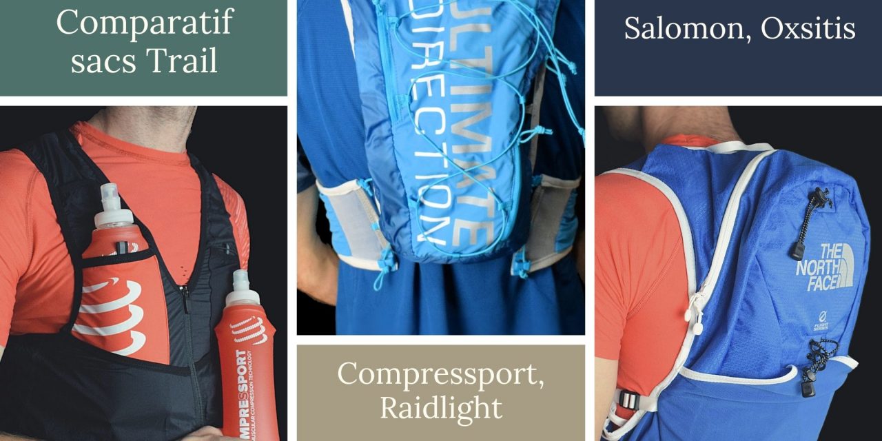 Comparatif sacs de trail; découvrez les meilleurs sacs trail et running au travers des nombreux tests
