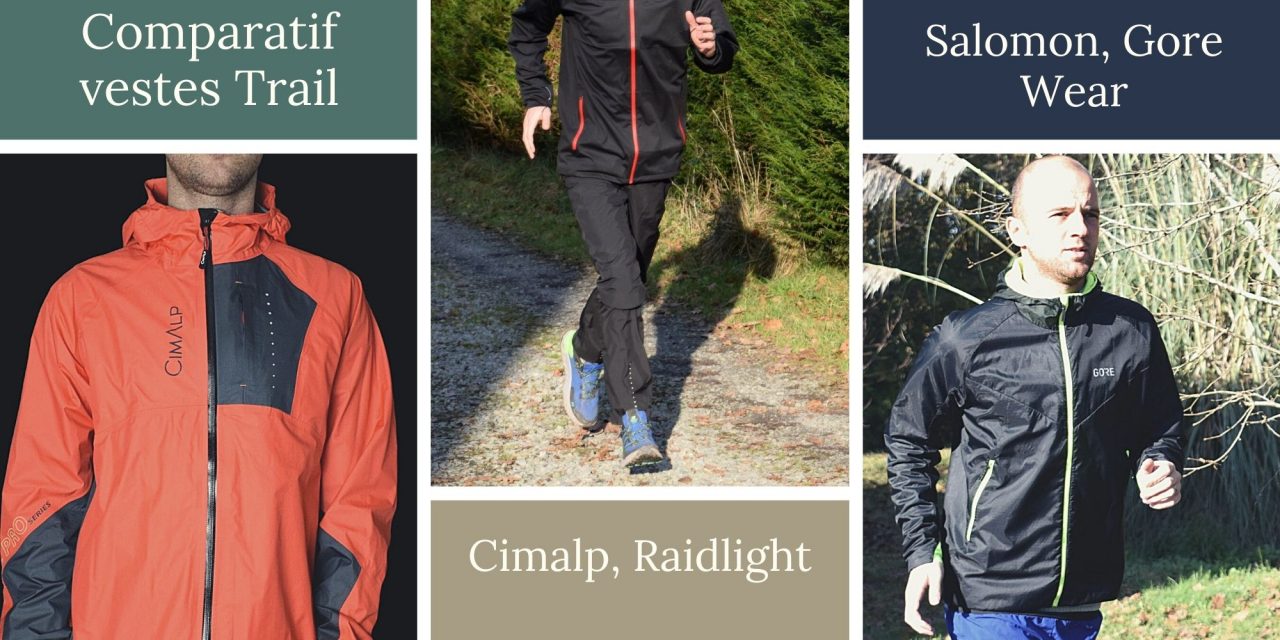 Comparatif vestes imperméables trail et running: tous les tests sur les différentes vestes protégeant de la pluie.