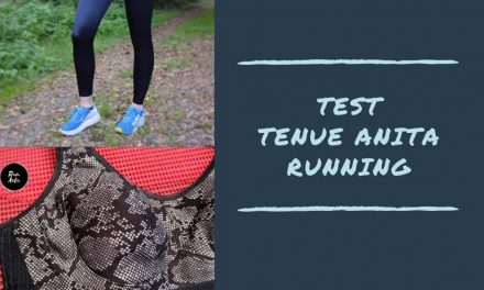 Test tenue Running Anita, notre avis sur le soutien-gorge extrême control et le pantalon Tights massage.