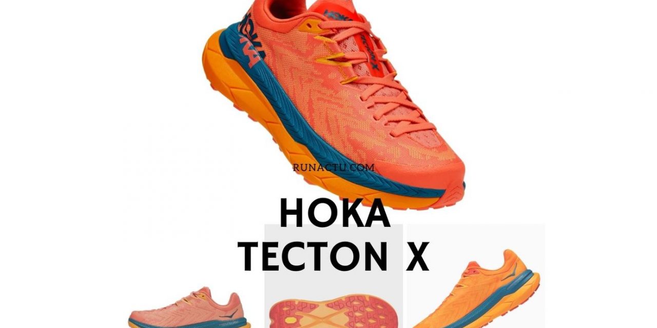 Hoka Tecton X, bientôt le test de la nouvelle bombe trail de chez Hoka dotée d’une plaque carbone.