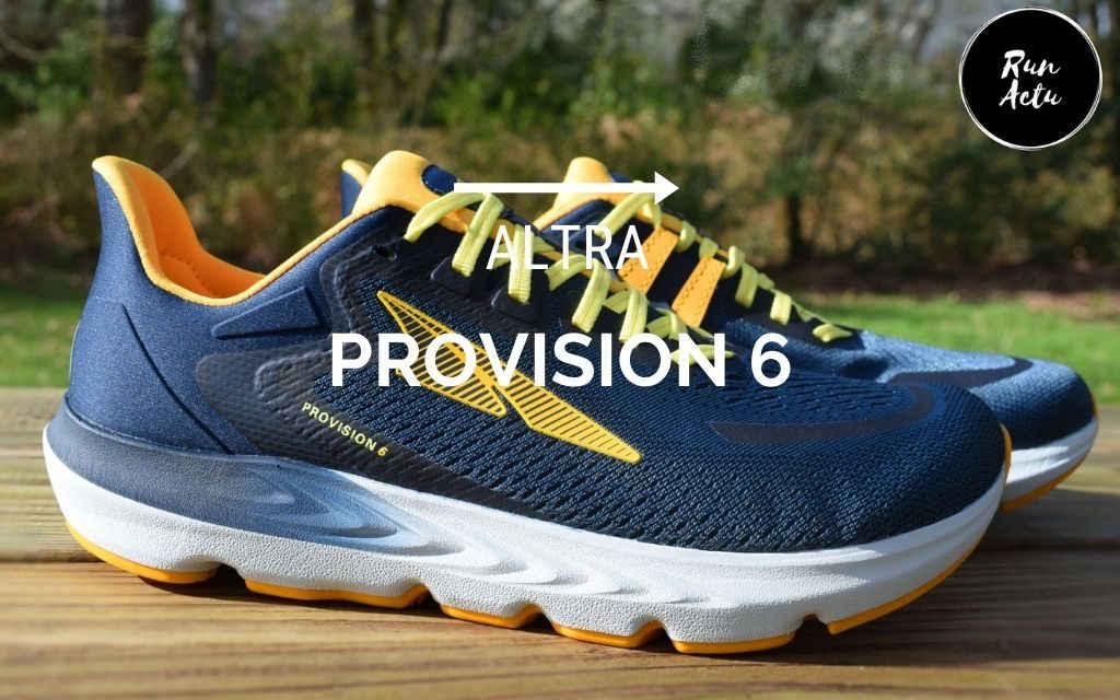 Test Altra Provision 6, une marathonienne au drop 0 très confortable.