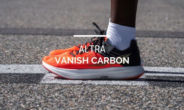 Altra Vanish Carbon, notre avis sur la première chaussure de la marque doté d’une plaque carbone.