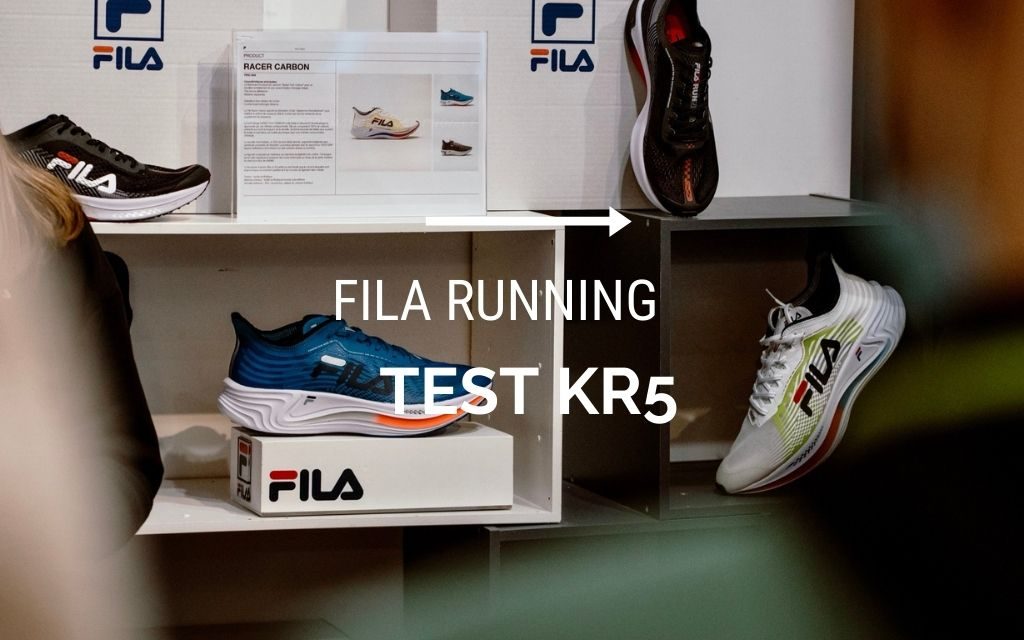 Test Fila Running KR5, la chaussure running la plus légère du moment!