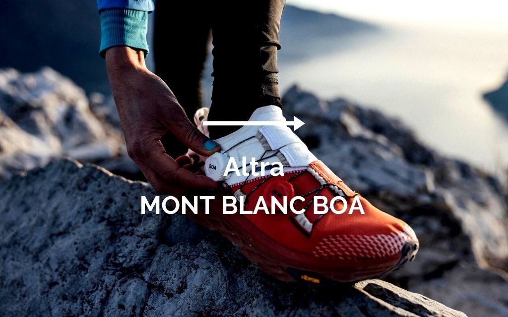Altra Mont Blanc Boa, notre avis sur cette paire performante pour les longues distances et maintenant dotée du système de laçage BOA
