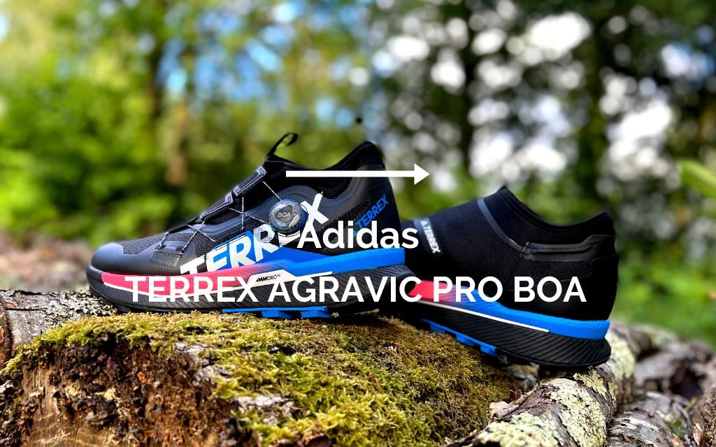 Test Adidas Terrex Agravic Pro, une paire robuste dotée du (génial) système de laçage Boa.