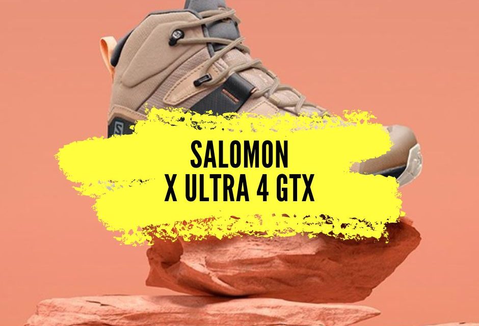 Salomon X Ultra 4 Gore-Tex, de la polyvalence pour tous les sentiers de randonnée.