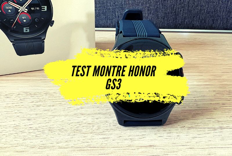 Honor Watch GS3, notre avis sur cette montre élégante et performante pour le running.