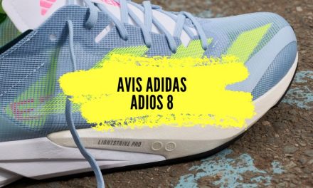 Avis Adidas Adios 8, découvrez la nouvelle version des fameuses Adios, encore plus performante.