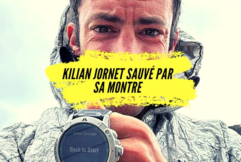 Kilian Jornet sauvé par sa montre dans l’Everest.
