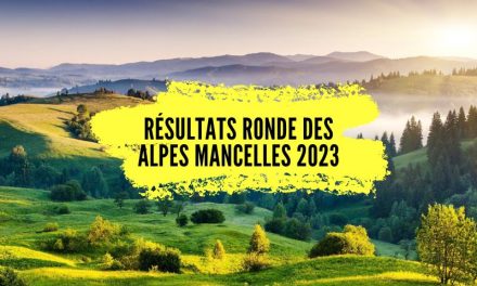 Résultats Ronde des Alpes Mancelles 2023, tous les classements.