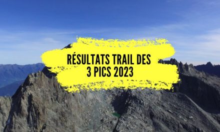 Résultats Trail des 3 Pics 2023, tous les classements.