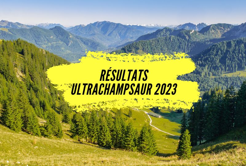 Résultats Ultrachampsaur 2023, tous les classements.