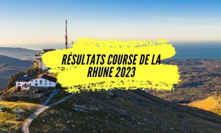 Résultats Course de la Rhune 2023, tous les classements.