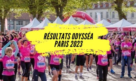 Résultats Odysséa Paris 2023, tous les classements.