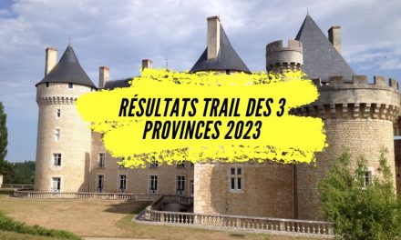 Résultats Trail des 3 provinces 2023, tous les classements.