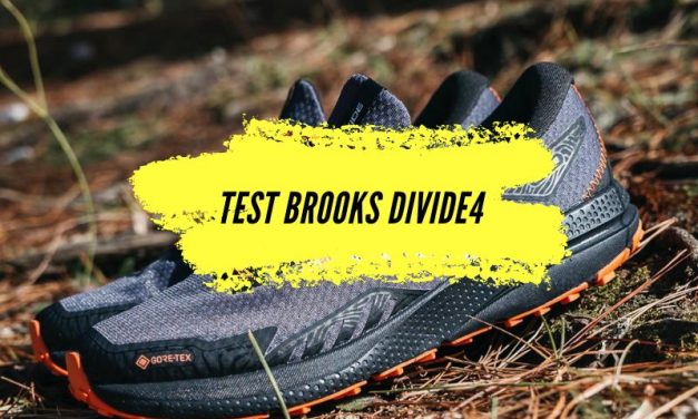 Test Brooks Divide 4, comme toujours une chaussure à mi-chemin entre la route et le trail.