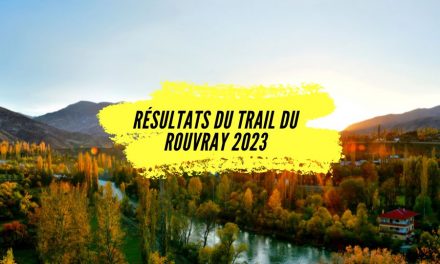 Les résultats du trail du Rouvray 2023 et les différents classements