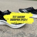 Notre test des Saucony Endorphin Speed 4, une running destinée à la performance