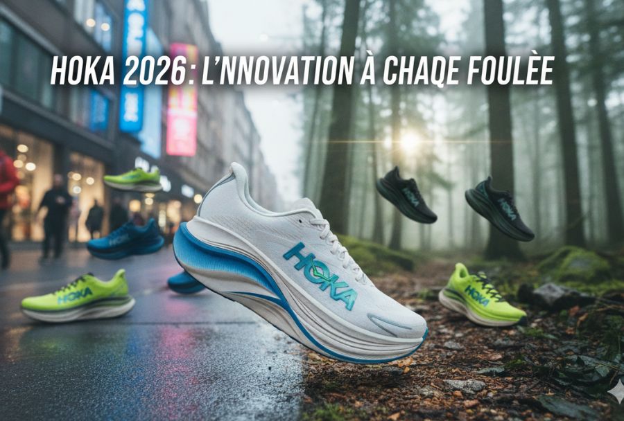 Hoka Clifton 11 , Mach 7, Zinal 3…toutes les nouveautés de chez Hoka pour 2026.
