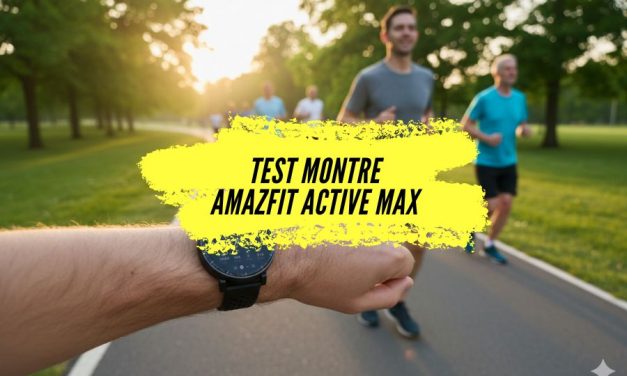 Amazfit Active Max : Test et Avis Complet de la Montre GPS pour Runners Débutants