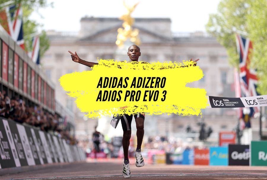 Avis Adidas Adizero Adios Pro Evo 3 : La chaussure du record du monde du marathon à moins de 100 grammes.