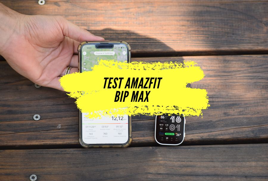 Test Amazfit Bip Max : Une montre GPS complète au rapport qualité/prix imbattable !